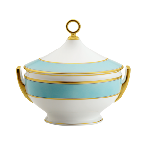 Ginori Contessa Indaco Round Soup Tureen & Cover